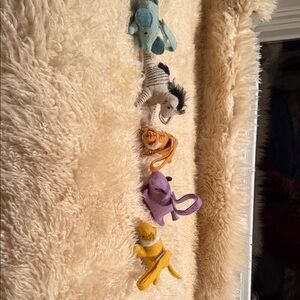 Colorful Plush Animal Toys for babies